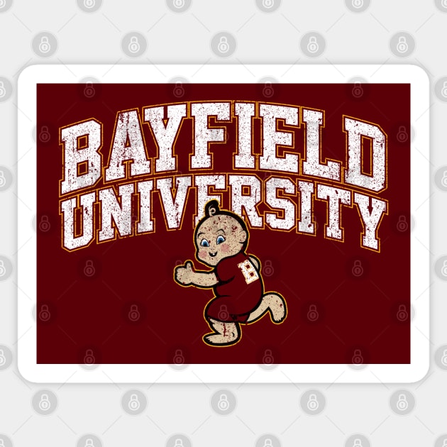 Bayfield University Sticker by huckblade